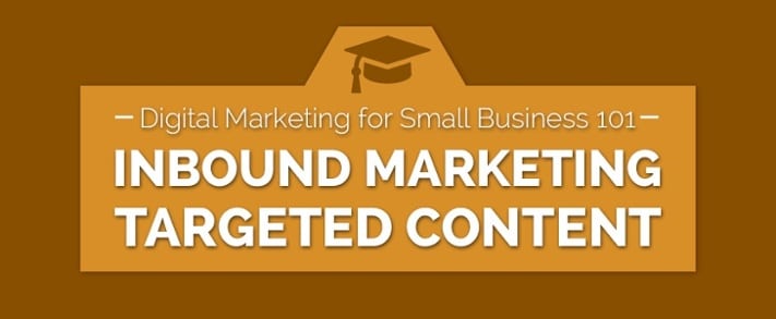 Digital Marketing for Small Business 101- Inbound Marketing Content Creation